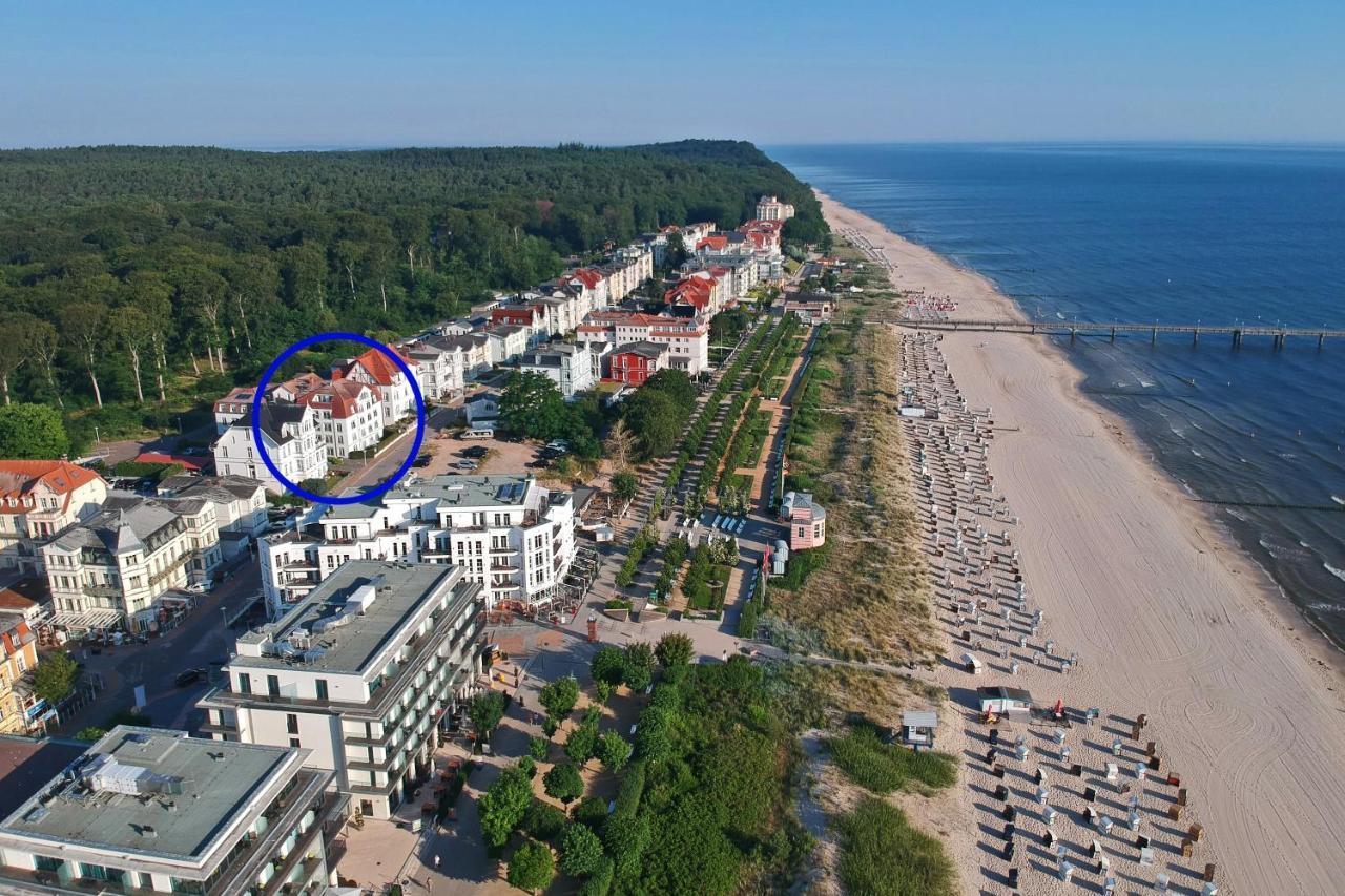 Ferienwohnung Kon-Tiki, Villa Regina Maris Bansin Heringsdorf  Exteriör bild
