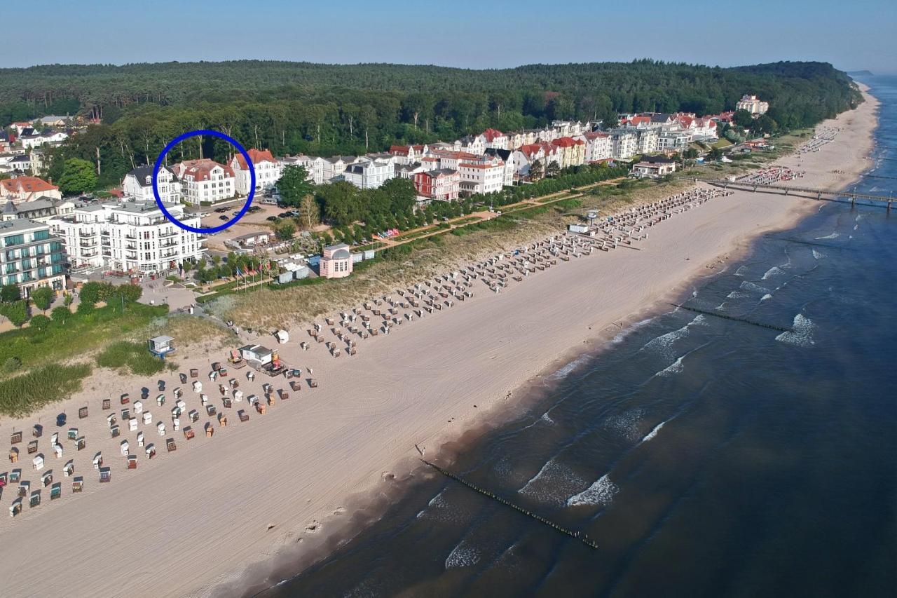 Ferienwohnung Kon-Tiki, Villa Regina Maris Bansin Heringsdorf  Exteriör bild